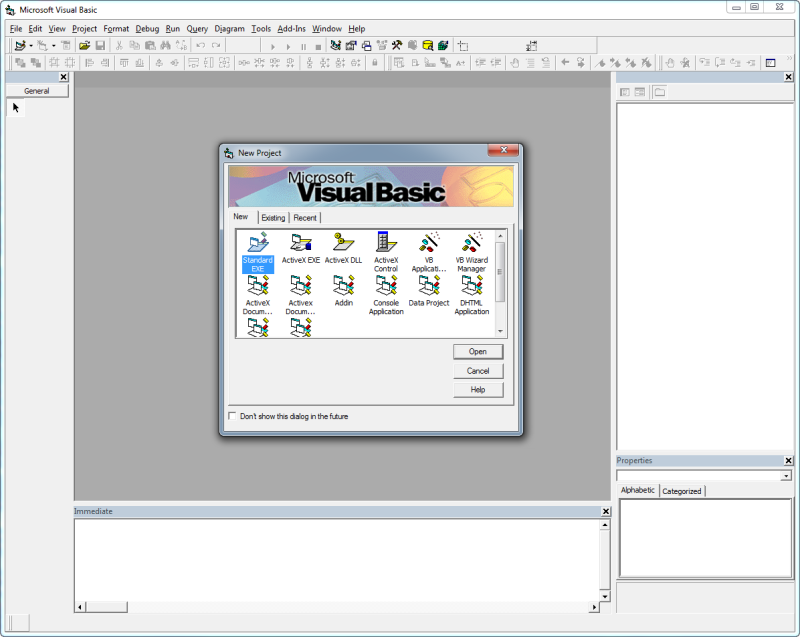 Getting Started with Visual Basic 6.0