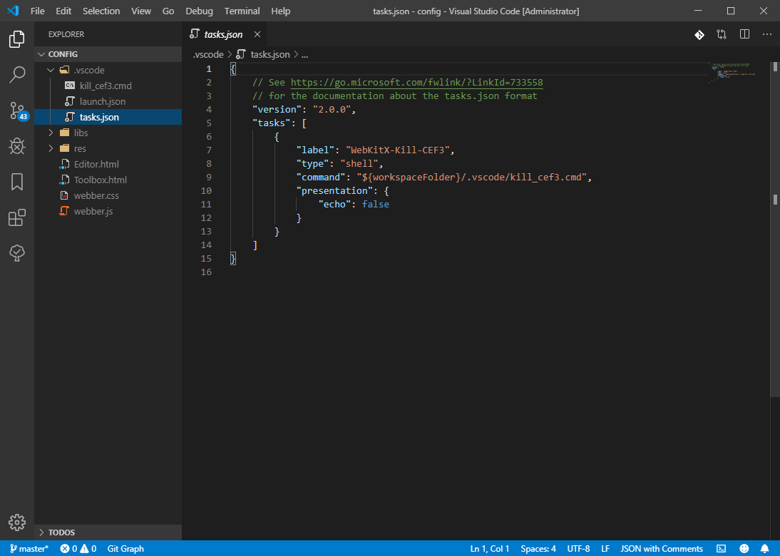 Visual studio code run html page